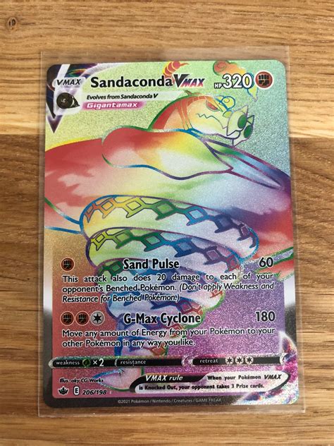 Sandaconda Vmax Rainbow Rare Price